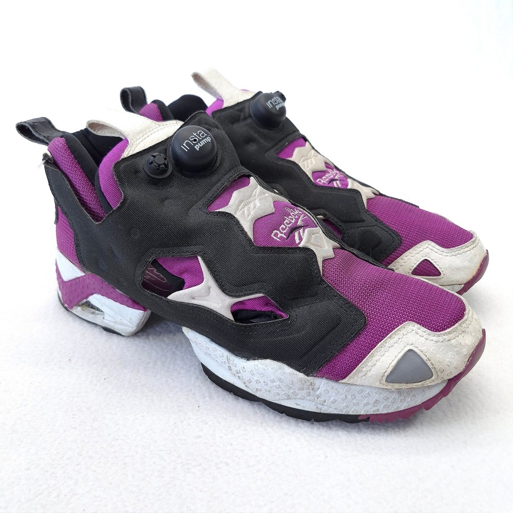Reebok Instapump Fury OG Purple Black White Made Korea Steven Smith Size 8.5